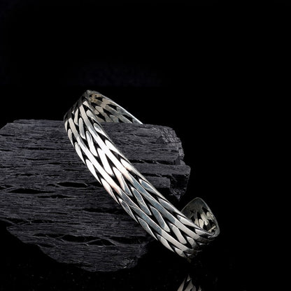 925 Sterling Silver Clamp Bracelet
