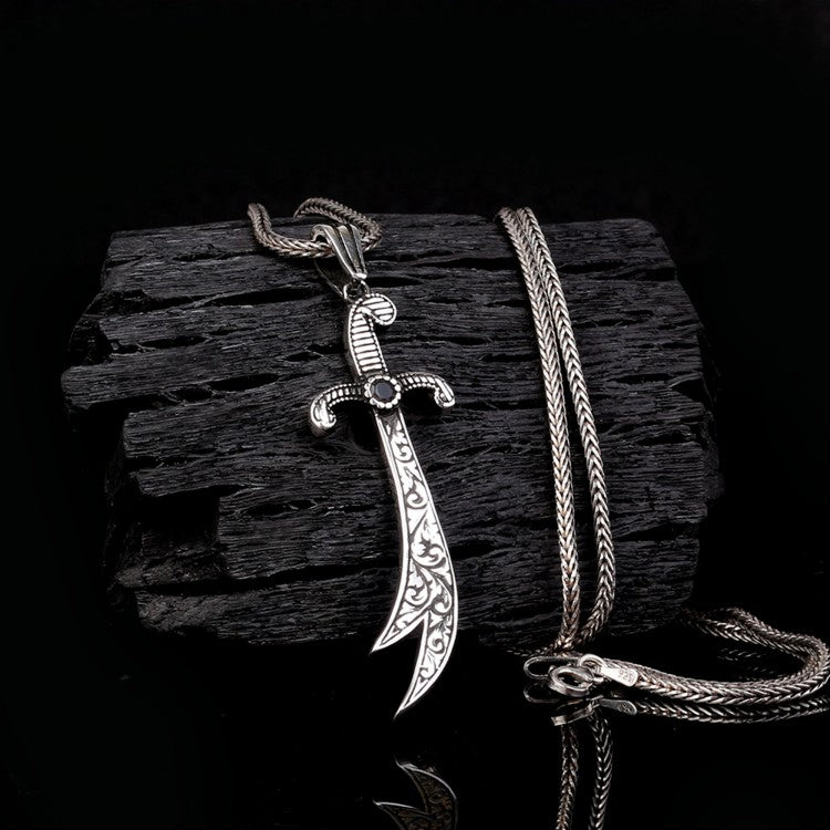 Zulfikar Necklace - 925 Sterling Silver