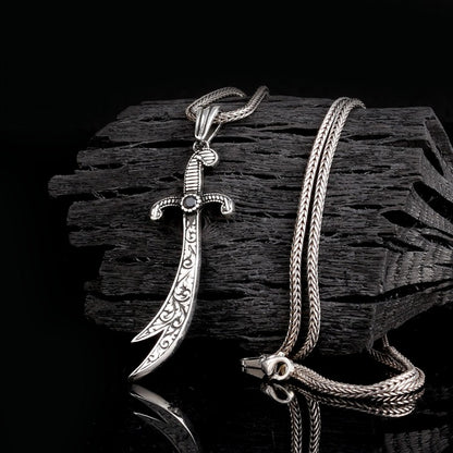 Zulfikar Necklace - 925 Sterling Silver