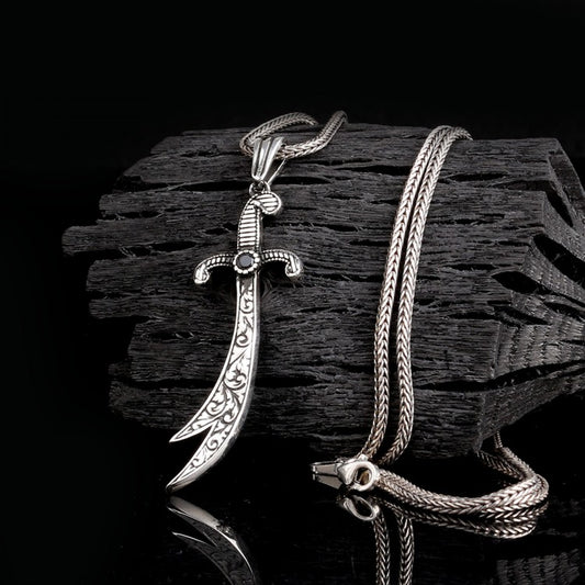 Zülfikar Kolye – 925 Ayar Gümüş