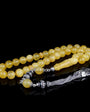925 Sterling Silver Enamel Tassel Drop Amber Tesbih