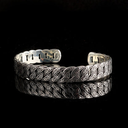 925 Bracelet de serrage en argent sterling (10 mm)