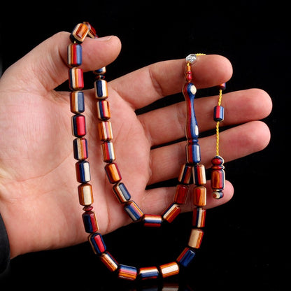 Kapsül Kesim Sistemli Kâfur Ağacı Model Tesbih