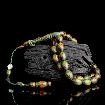 Arpa Kesim Sistemli Kâfur Ağacı Model Tesbih