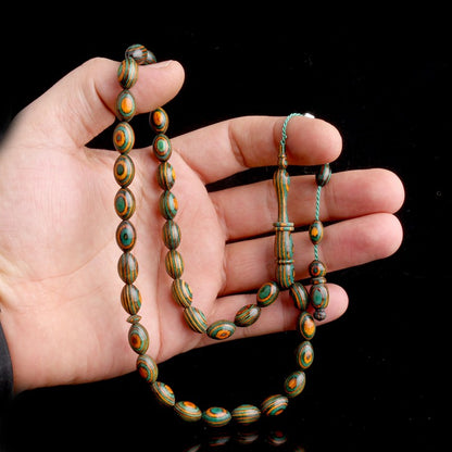 Arpa Kesim Sistemli Kâfur Ağacı Model Tesbih