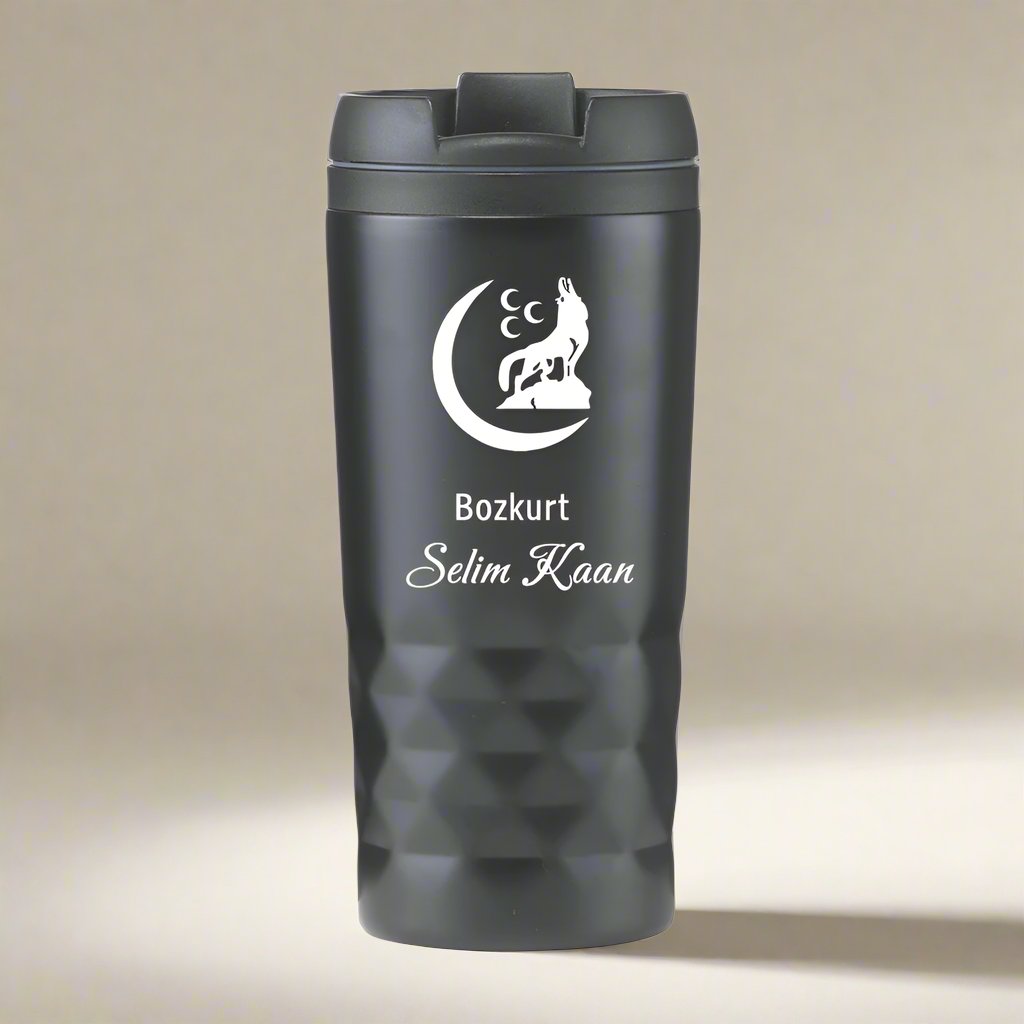 Becher Edelstahl beschriften lassen – Turkstyleshop