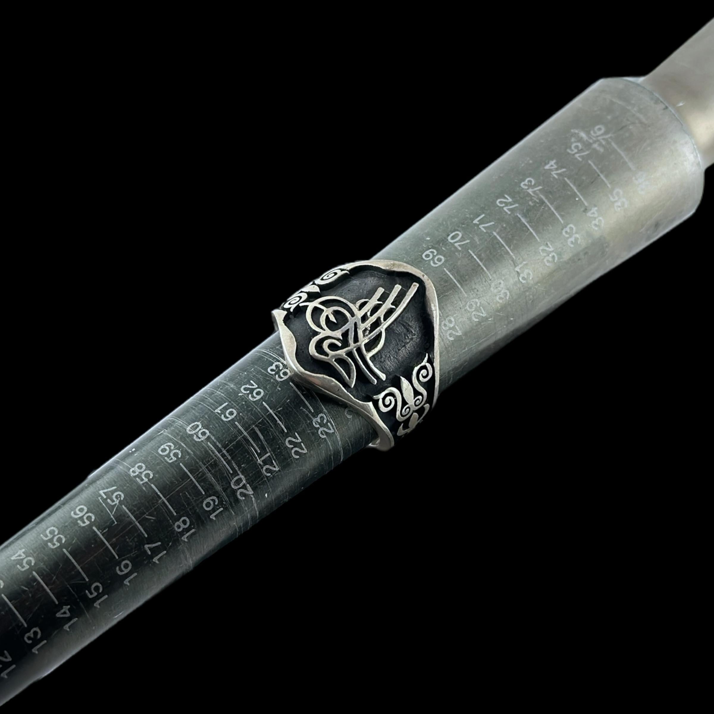 925 Ring Archer d'esprit des hommes en argent sterling pour hommes
