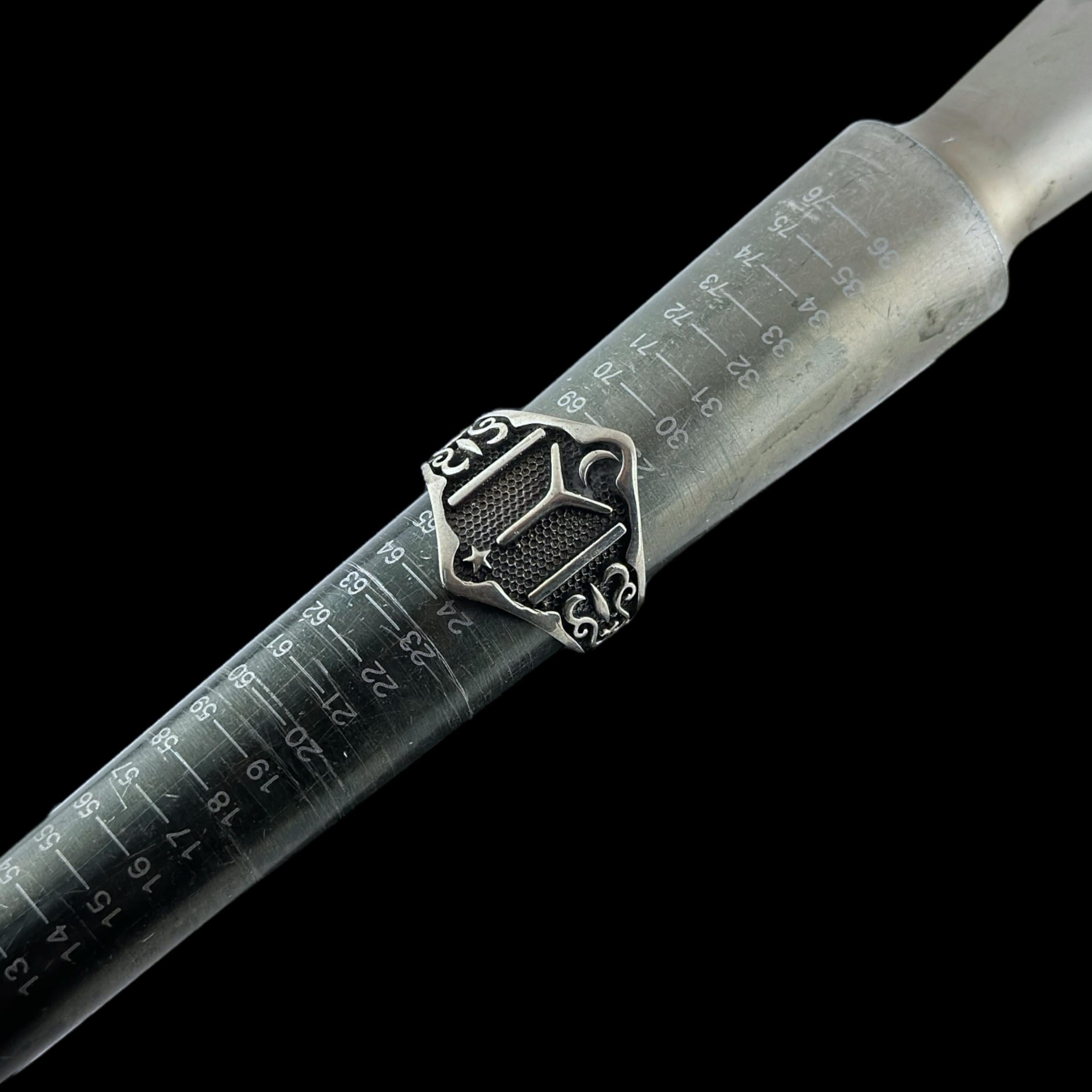 925 Sterling Silver Men's mind archer ring