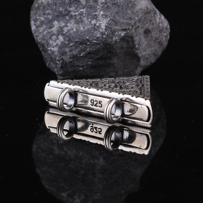 925 Ayar Gümüş  Muska Kabı Kolye