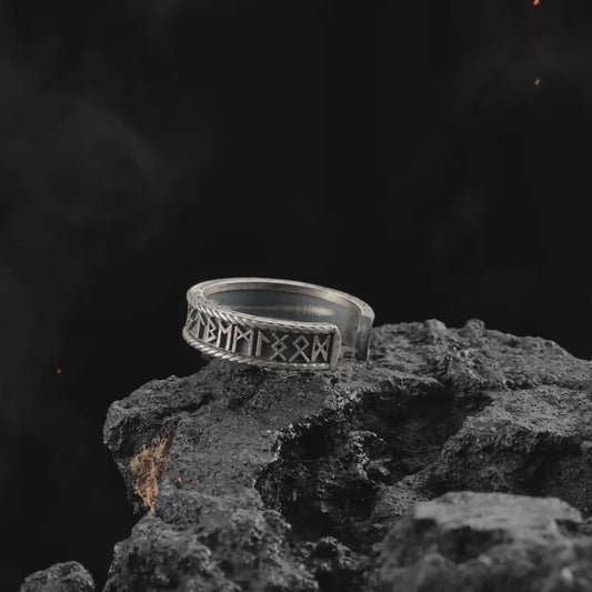 Bague Rune en Argent 925