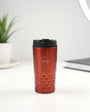 Personalized named rvs black thermos cup
